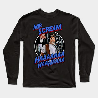 Party On, Mr. Scream: Wayne's World T-Shirt - Aurora Anthem Edition Long Sleeve T-Shirt